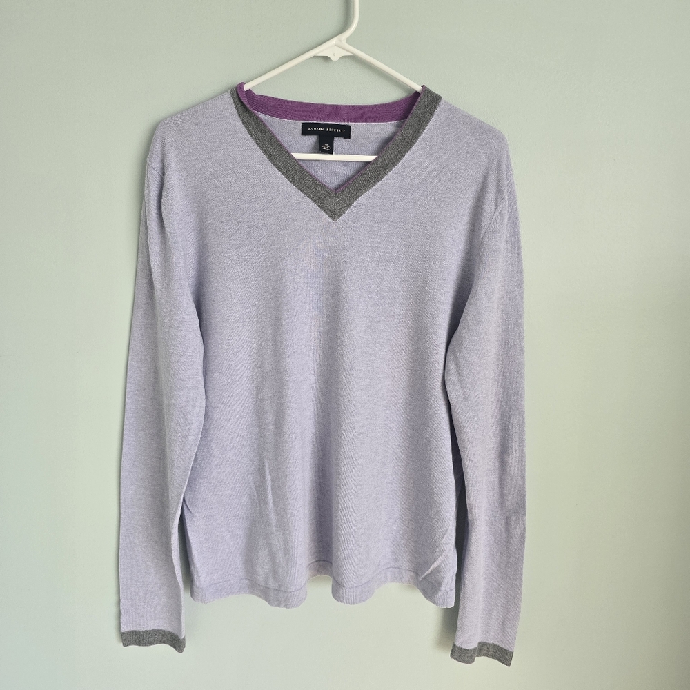 Banana Republic Cotton/Cashmere blend sweater. Medium